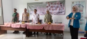 KADES SARAKAN HALIMI HADIRI PEMBUKAAN KKN UIN JAKARTA DI AULA KANTOR DESA