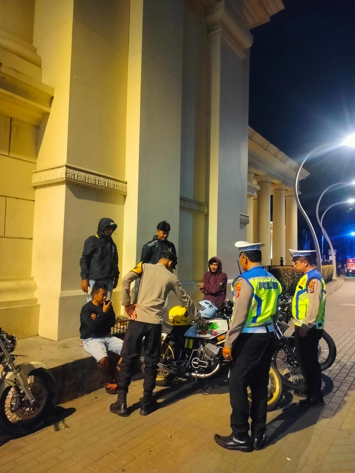 Polsek Cikupa Gelar Patroli Malam Cegah Gangguan Kamtibmas